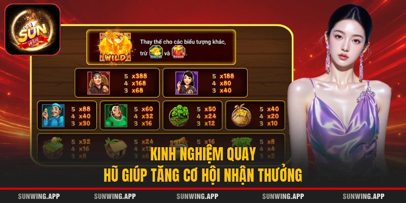 Kinh nghiệm quay hũ giúp tăng cơ hội nhận thưởng
